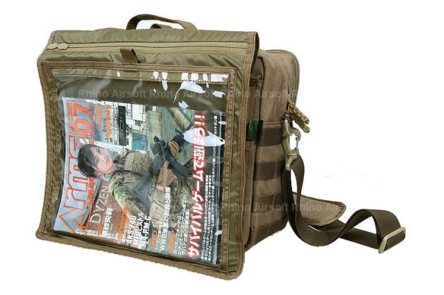 Pantac MOLLE Courier Briefcase (Coyote Brown / Cor