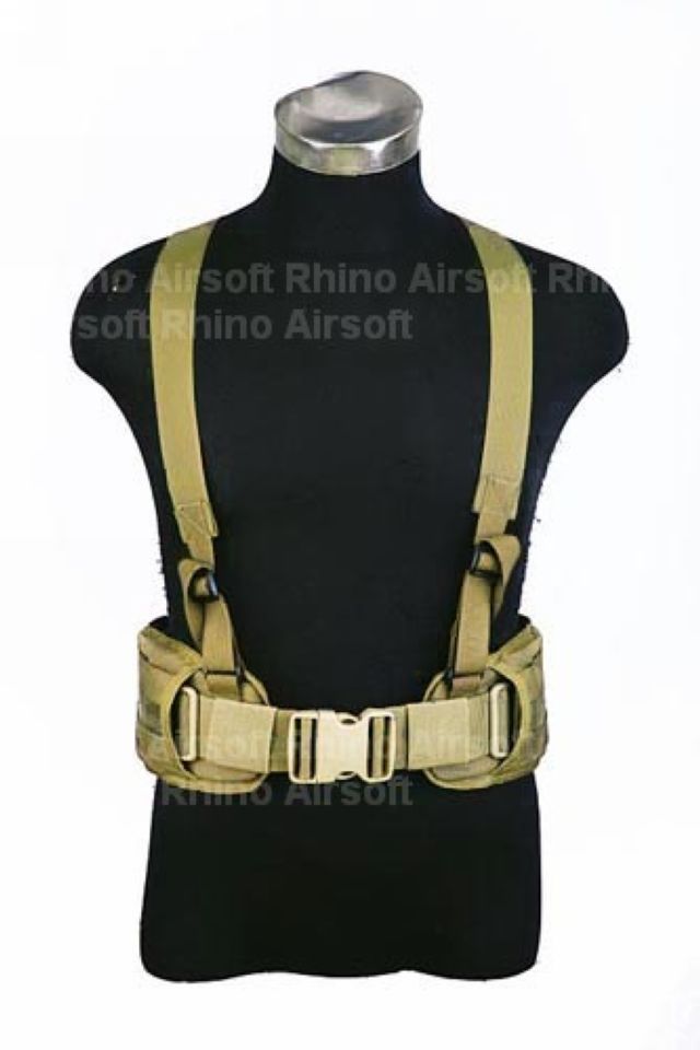 Pantac Belt with Brace (Khaki / Medium / Cordura)