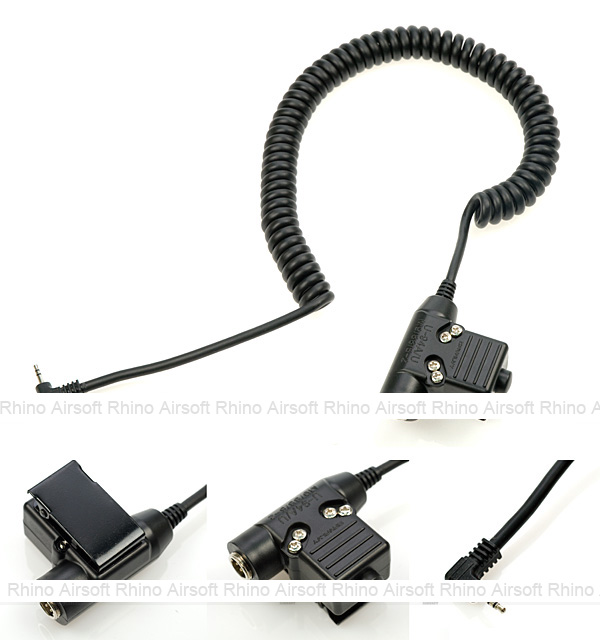 Cavalvy U94 Motorola (1 Pin) Headset Wire & PTT