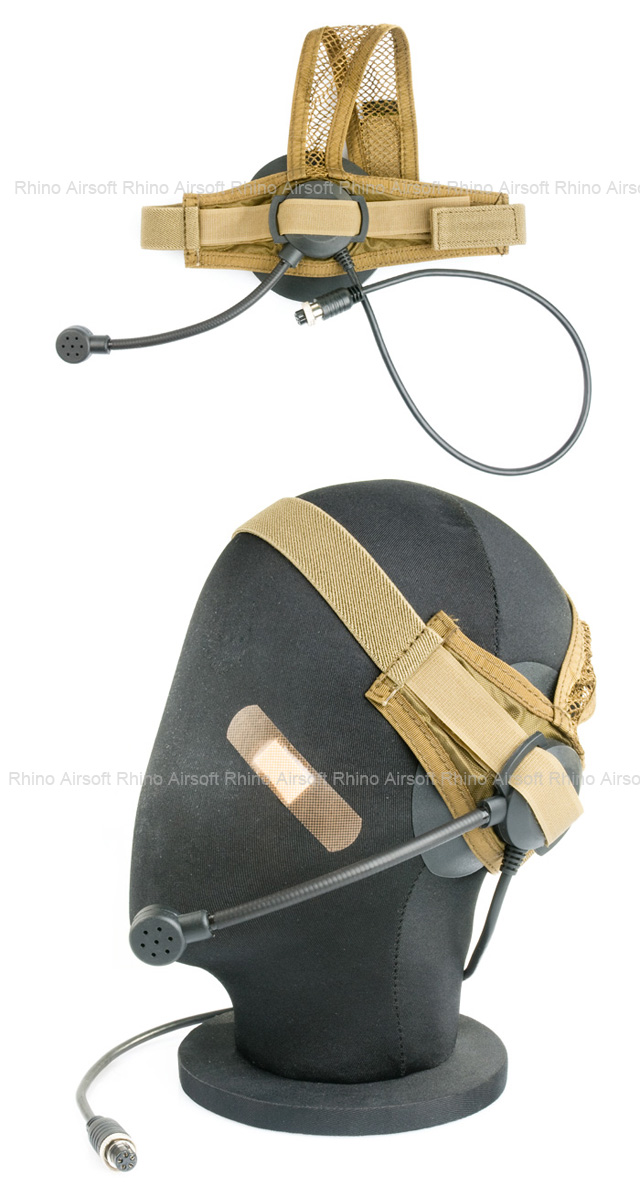 Cavalvy TASC Headset (TAN / PTT Not Included)