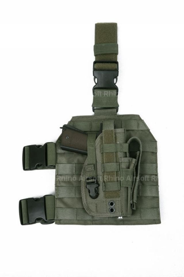 Pantac Molle Style Leg Panel with Holster (RG / CORDURA)