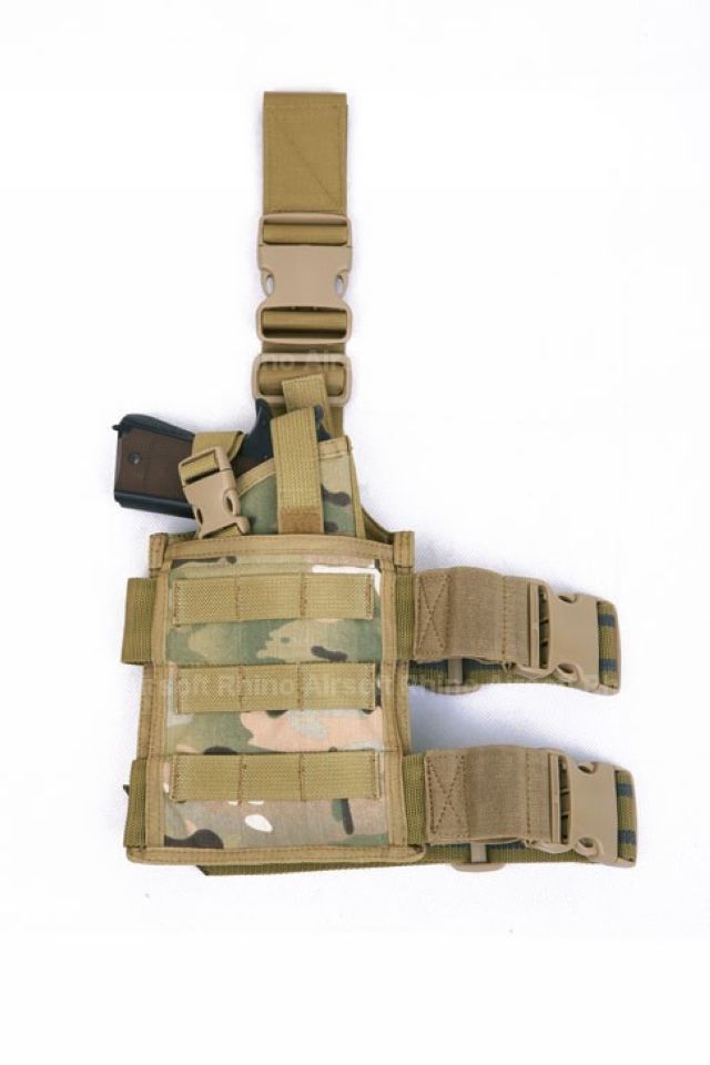 Pantac SpecOps Seals Drop Leg Holster (Crye Precision Multicam, Cordura,Ambidextrous)