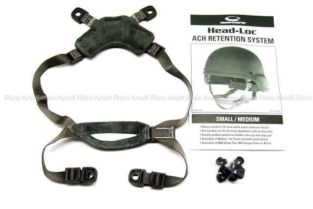 Ops-Core ACH Head-Loc Retention System X-Nape - FG