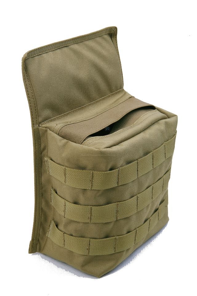 Pantac Magazine Dump Pouch (Khaki, CORDURA)