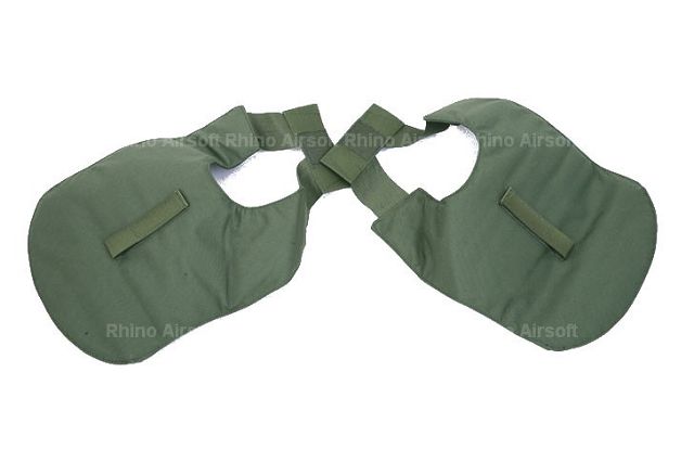 Pantac Outer Tactical Vest Under Arm Pads (OD, Cordura)