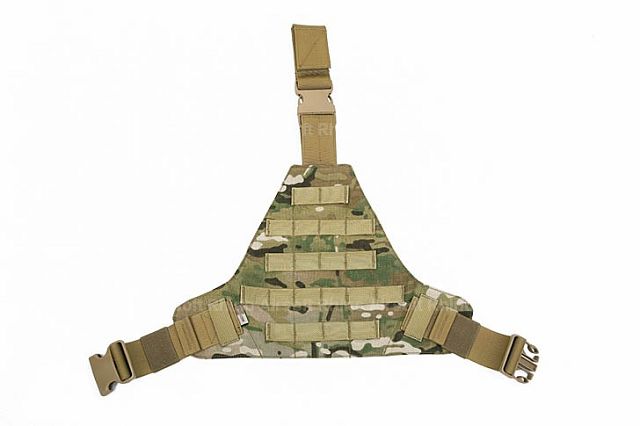 Pantac Triangular Leg Panel (Crye Precision Multicam / CORDURA)