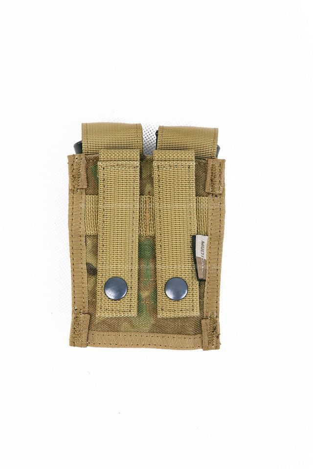 Pantac Double 9mm Magazine Pouch (Crye Precision Multicam / CORDURA)