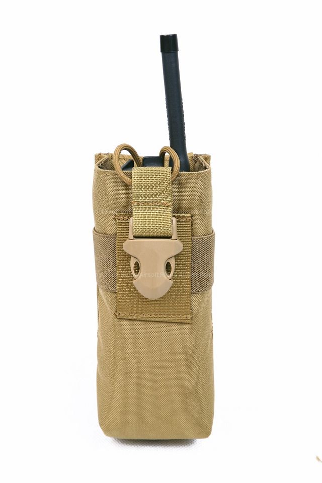 Pantac PRC 148 MBITR Radio Pouch (Khaki / CORDURA)