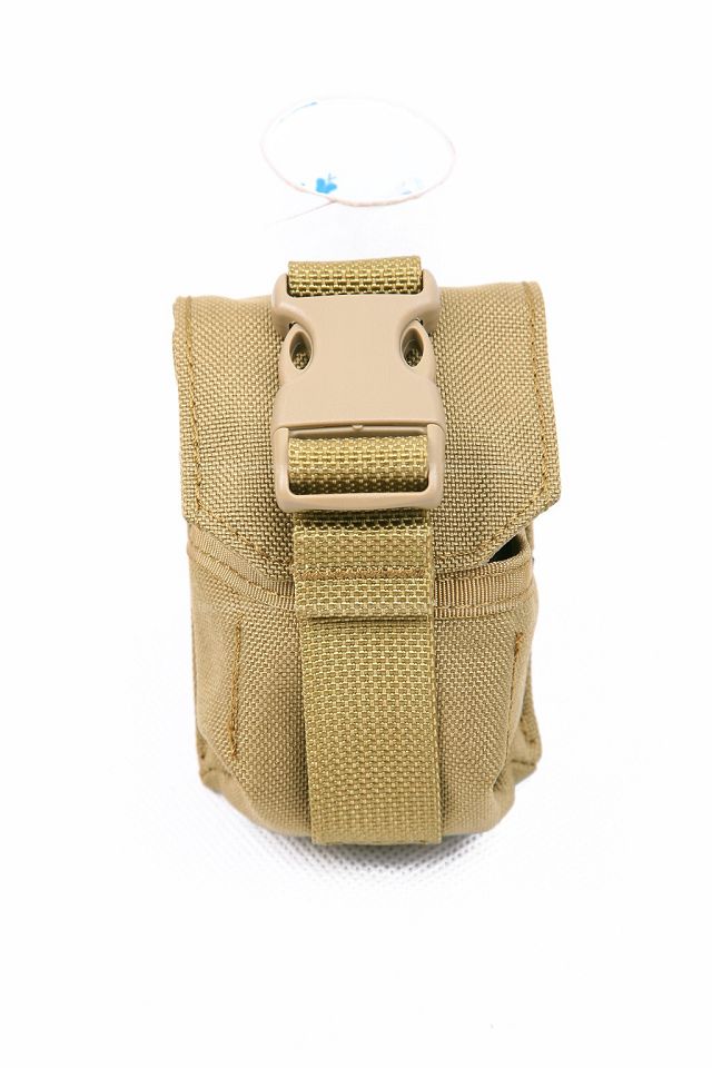 Pantac Single Fragmention Grenade Pouch (Khaki / CORDURA)