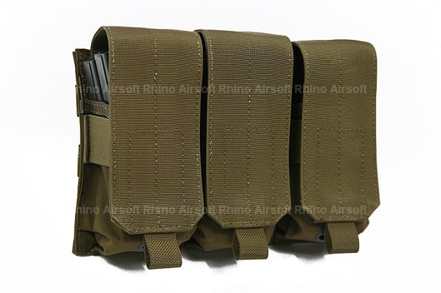 Pantac Triple M4 Mag Pouch (CB / CORDURA)