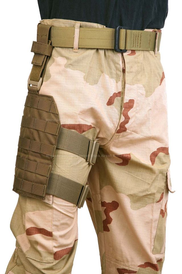 Pantac Molle Style Leg Panel (CB / CORDURA)