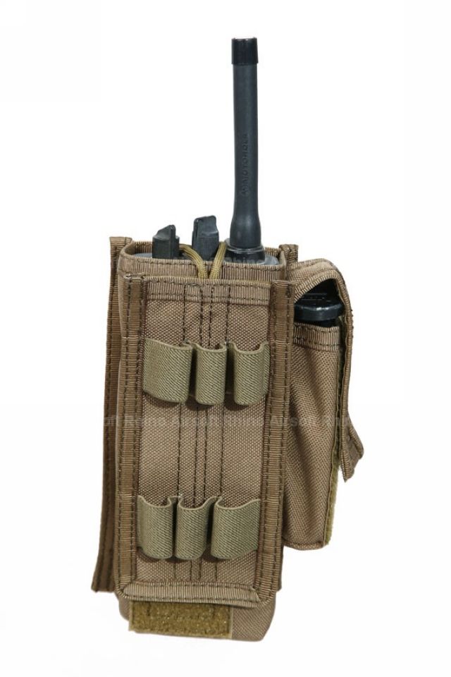Pantac Spec Ops MALICE Universal Radio Pouch (Coyote Brown / Cordura)
