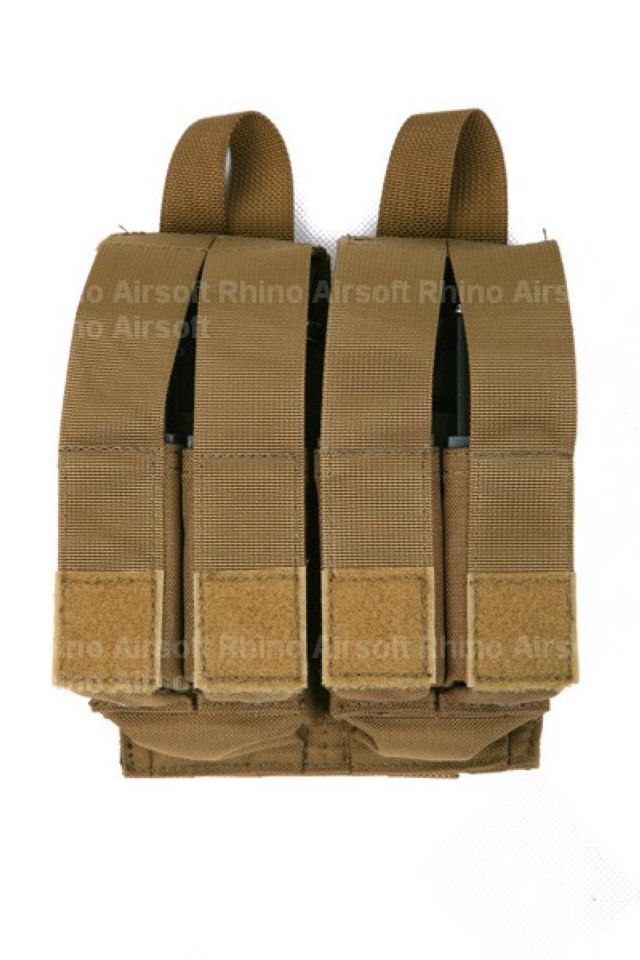 Pantac Dual M16 w/ Four Pistol Mag Pouch (CB / CORDURA)