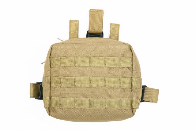 Pantac Spec Ops Series MOLLE Drop Leg Accessories Pouch (Kahki, Cordura)