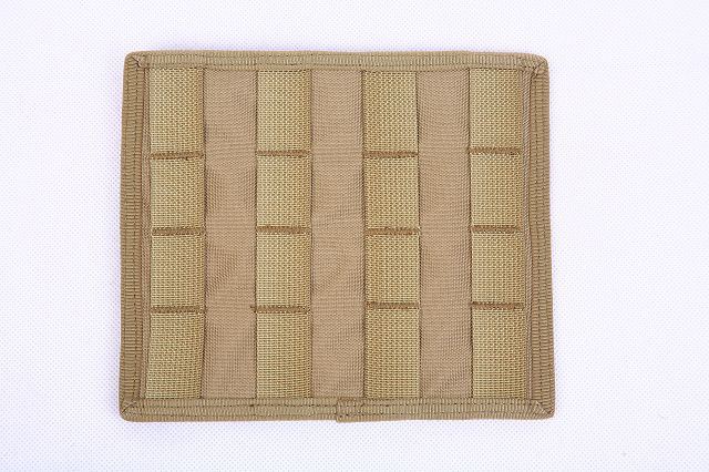 Pantac MOLLE Horizontal Mount Adapter (Khaki / CORDURA)