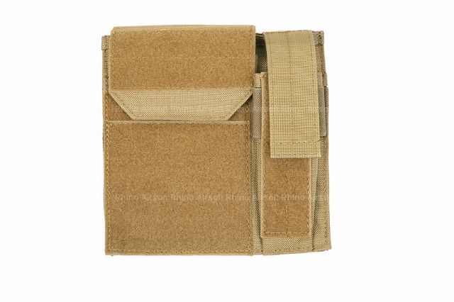 Pantac Molle Administrative / Pistol Mag Pouch (Khaki / Cordura)