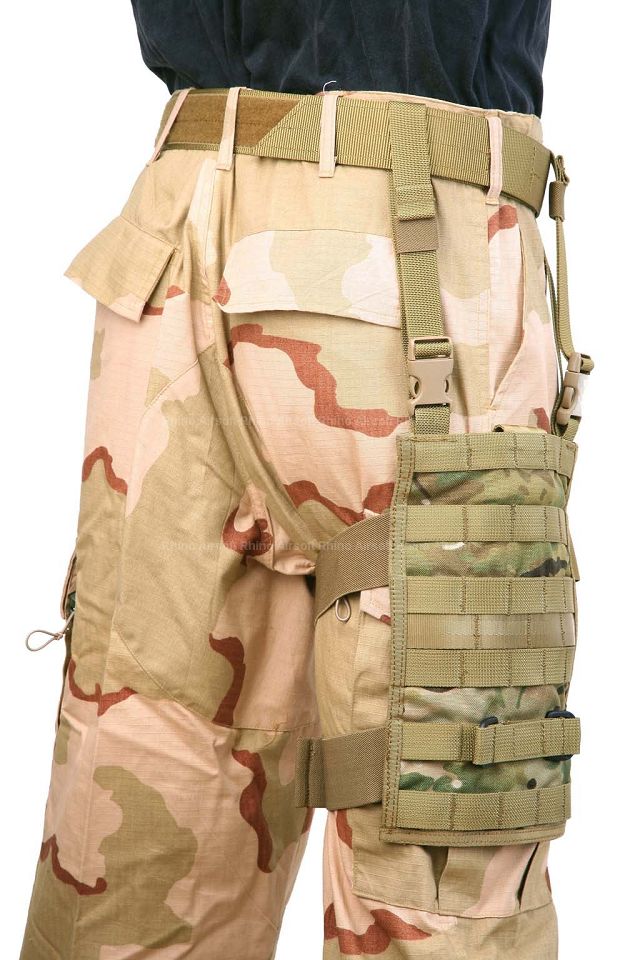 PANTAC MOLLE Upright Drop Leg Panel (Crye Precision Multicam / Cordura)