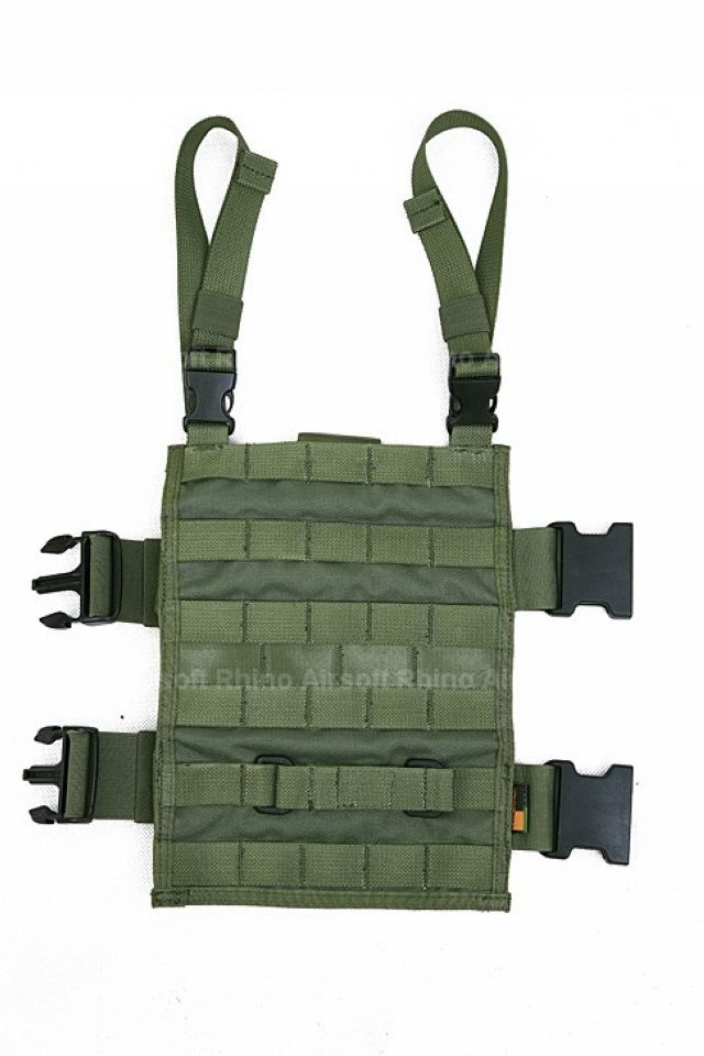 PANTAC MOLLE Upright Drop Leg Panel (OD / CORDURA)