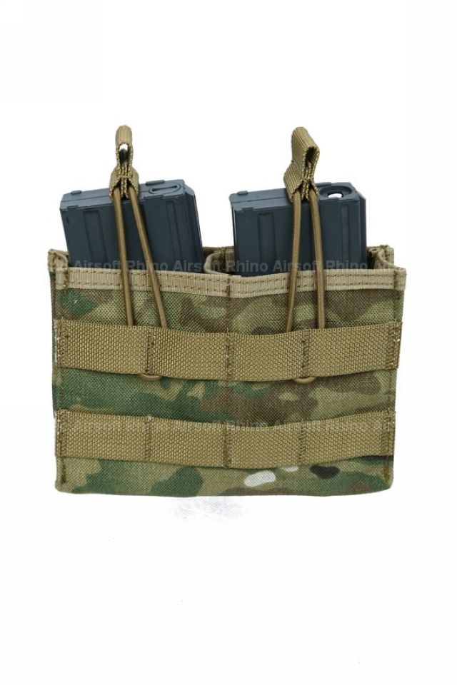 Pantac MOLLE EV Universal Double Mag Pouch (Crye Precision Multicam / Cordura)