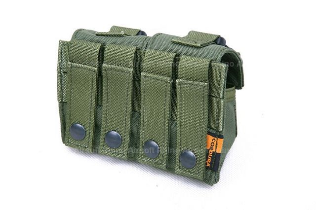 Pantac Molle Dual Fragment Grenade Pouch (OD / Cordura)