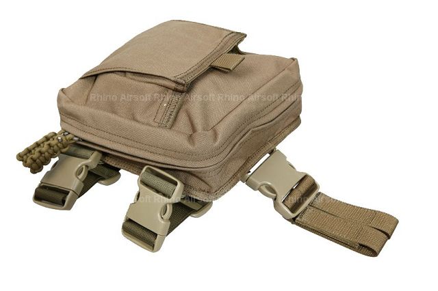 Pantac MOLLE Spec Ops Dropleg Medic Pouch (Coyote Brown / Cordura)