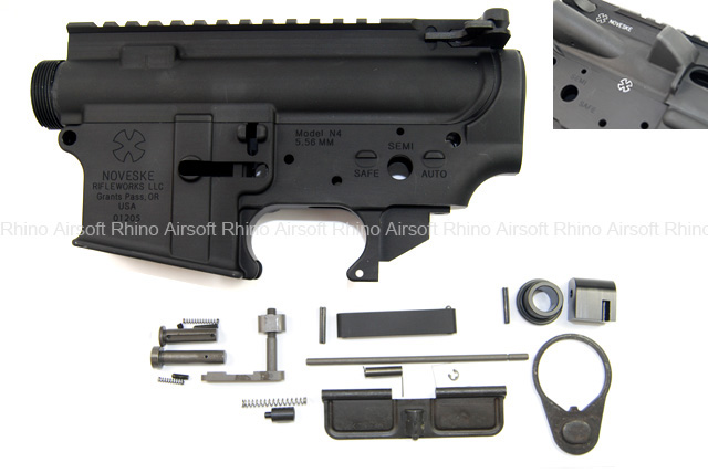 Prime CNC Upper & Lower Receiver for WA M4 Series - (Noveske N4 Marking)