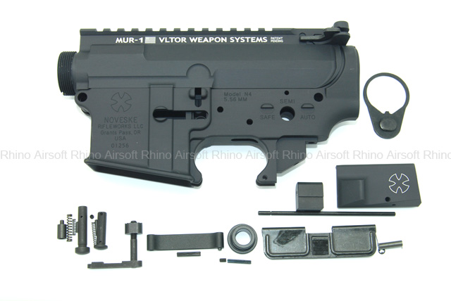 Prime CNC Upper & Lower Receiver for WA M4 Series - (Noveske N4 Marking with Noveske MUR-1)