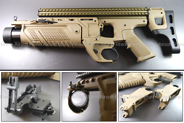 VFC Ehanced Grenade Launcher Module (EGLM) DX version - Tan