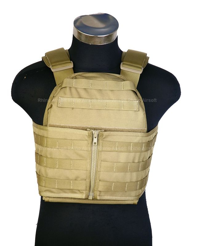 Pantac MOLLE HPC Plate Carrier (Khaki / S Size / Cordura)