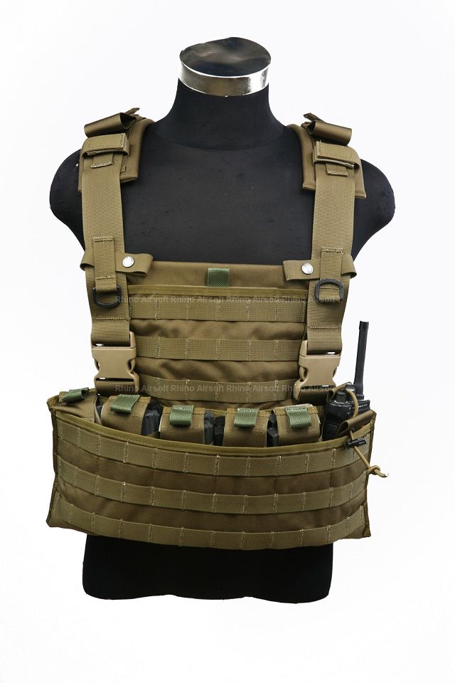 Pantac WSH* Chest Rig (CB/CORDURA)