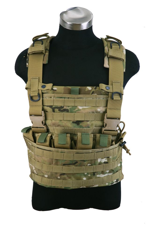 Pantac WSH* Chest Rig (Crye Precision Multicam /CORDURA)