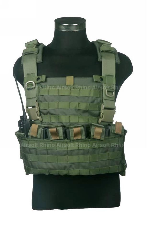 Pantac WSH* Chest Rig (OD/CORDURA)