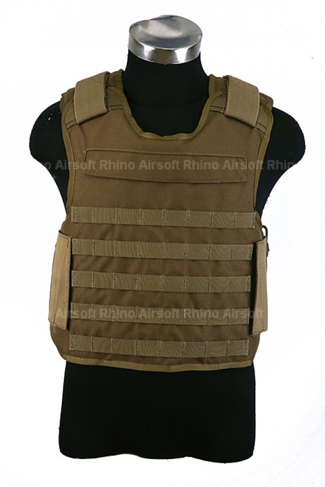 Pantac MOLLE Armored Vest (CB, M, Cordura)