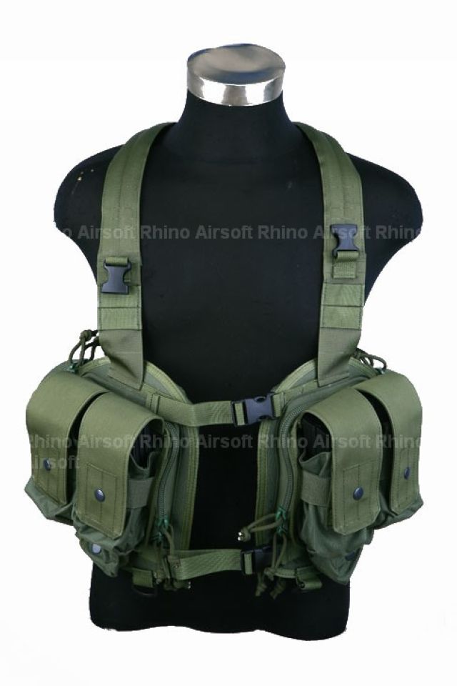 Pantac LBT NSW Split Front Chest Vest (OD, Cordura)