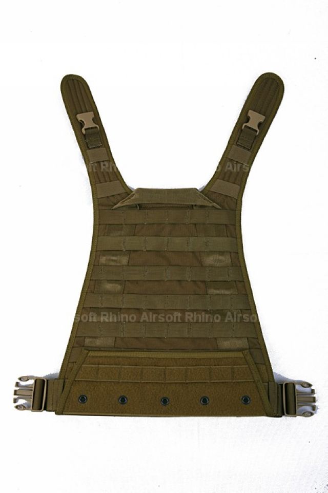 PANTAC MBSS / RRV Molle Back Plate (CB, Cordura)