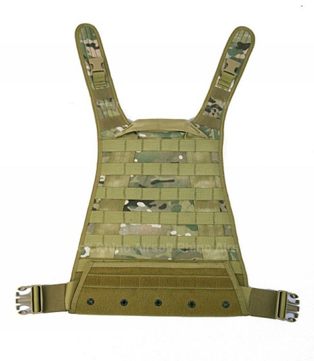 Pantac MBSS / RRV Molle Back Plate (Crye Precision Multicam, Cordura)