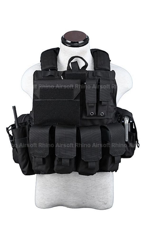 PANTAC Force Recon Vest Mar(Black / Medium / CORDURA)