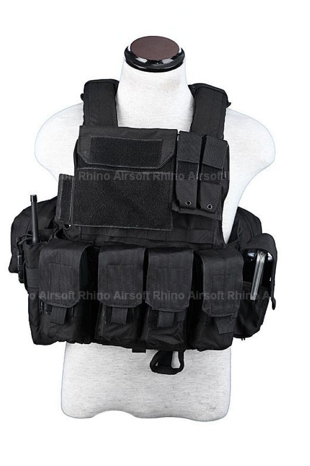 PANTAC Force Recon Vest Land (Black / Small / CORDURA)