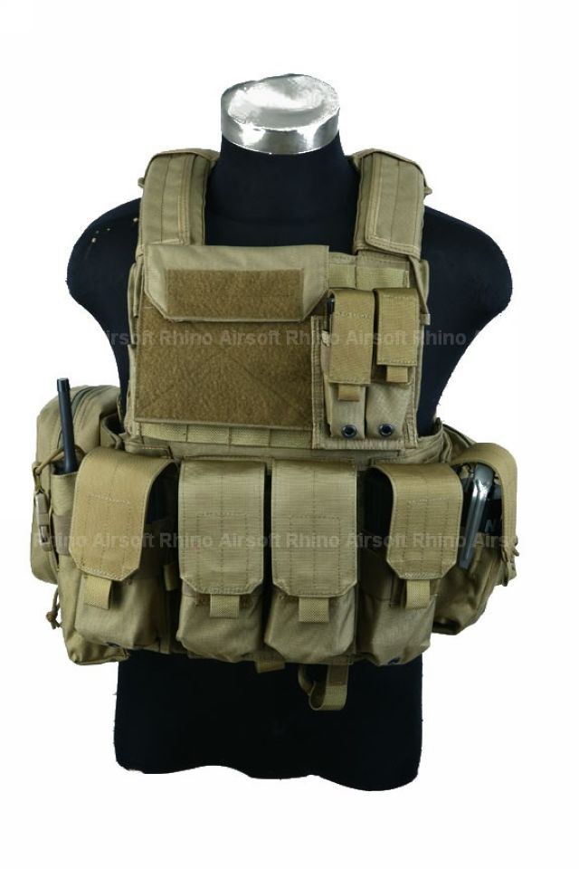 PANTAC Force Recon Vest Land (Khaki / Small/ CORDURA)