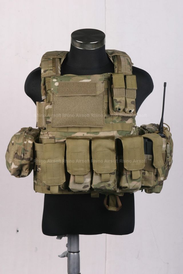 Pantac MOLLE Style PC Plate Carrier (Crye Precision Multicam / Medium / CORDURA)