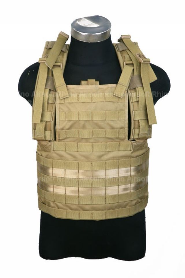 Pantac Molle  RRV Vest (Khaki / CORDURA)