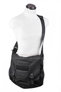 View Pantac Low Profile Courier Bag (Large / Black / Co details