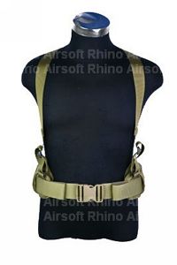 Pantac Belt with Brace (Large, Khaki / Cordura)