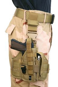 View Pantac MOLLE Pistol Holster Ver.1 (Khaki, Cordura) details