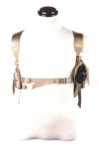 View Pantac Tactical Type 1 Shoulder Holster (Khaki / CORDURA) details