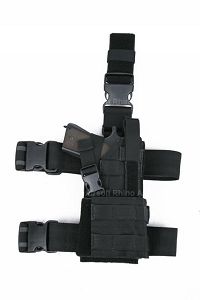 Pantac Molle Thunder Universal Dropleg Holster (Black / Cordura / Ambidextrous)