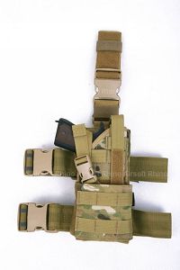 View Pantac Molle Thunder Universal Dropleg Holster (Crye Precision Multicam / Cordura / Ambidextrous) details