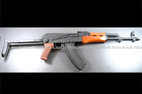 View Kalash full steel AKMS AEG (RK-10S Real wood) details