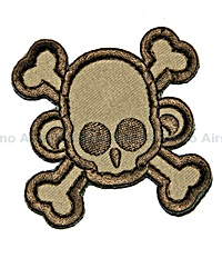 View Mil-Spec Monkey - SkullMonkey Cross Patch in Deser details