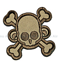 Mil-Spec Monkey - SkullMonkey Cross Patch in Deser